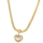 Vintage Pearl Necklace - Tarnish-Free Titanium Steel Light Luxury Jewelry - Image 2