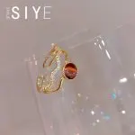 French Retro Cat’s Eye Double-Layer Ring – INS Style Adjustable Luxury Ring for Women - Image 6