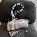 Women’s Bow Ribbon Shoulder Baguette Underarm Bag - Image 9