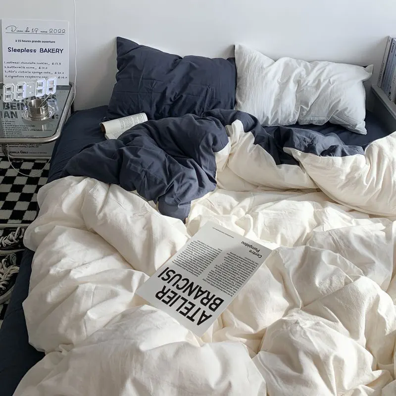 WhatsAppImage2024-11-12at1.18.17PM Simple Japanese-Style Bedding Set – 3/4-Piece Minimalist Dorm Essentials for Students - Image 1