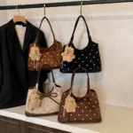 Silent Bloom Large Capacity Tote Bag