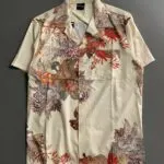 STRAPPING Vintage Floral Cuban Collar Hawaiian Shirt