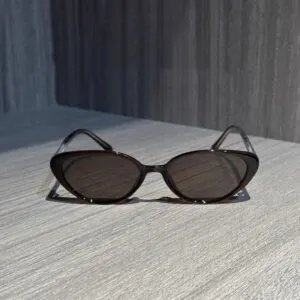 Retro Oval Cat-Eye UV Protection Sunglasses