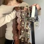 Bohemian Butterfly Metal Waist Chain – Vintage Y2K Decorative Belt for Dresses & Jeans - Image 3