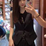 Chic French Tweed Top & Skirt Set – Elegant Two-Piece Outfit - Image 14