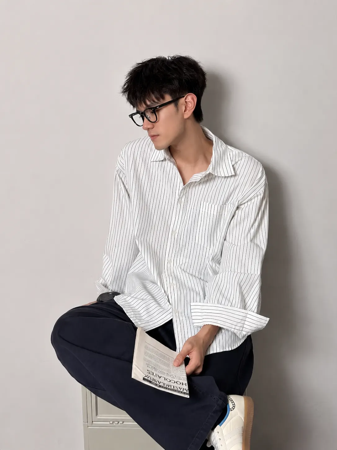 ChatGPT Image Jul 8, 2026, 12_24_27 PM Loose Fit Casual Workwear Shirt - Image 1