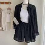 Korean UV Shirt & Shorts Set - Image 5