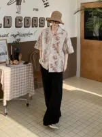 Vintage Embroidered Short Sleeve Shirt - Image 4