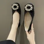 Women's Soft Ballet Flats – Elegant Slip-On Loafers for Work & Casual Wear - Image 5