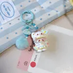 3D Cute Cat Keychain | Cartoon Backpack Charm & Bag Accessory - Image 4