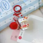 3D Cute Cat Keychain | Cartoon Backpack Charm & Bag Accessory - Image 3