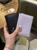 Heart & Bow Short Wallet - Image 5