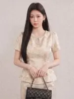 Slim Fit Blouse - Image 2