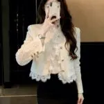 Lace Cropped Jacket