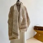 Oversized Faux Cashmere Winter Scarf - Image 3