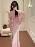 French-Inspired Blouse & Skirt - Image 2