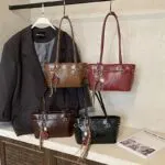Minimalist Large Capacity Shoulder Bag - Image 9