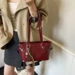 Minimalist Large Capacity Shoulder Bag - Image 2