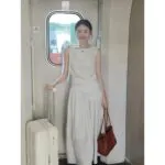 French Striped Two-Piece Co-Ord Set - Image 4