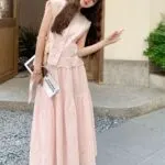 Embroidered Two-Piece Skirt Set - Image 4
