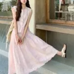Embroidered Two-Piece Skirt Set - Image 3