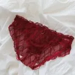 Luxury Wine Red Wireless Push-Up Half Cup Bra & Panty Set - Image 8