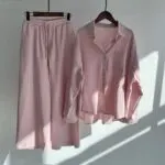 Women’s Summer Loose 2-Piece Co-Ord Set with Wide-Leg Pants - Image 17