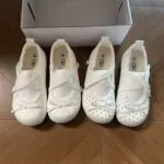 Floral Mary Jane White Flats - Image 5
