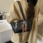 Minimalist Large Capacity Shoulder Bag - Image 6