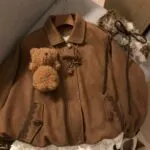 Vintage Faux Fur & Lace 3-Piece Outfit - Image 5