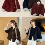 Plaid Corduroy Jacket