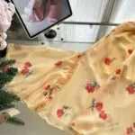 French Rose Lace Floral Cami Maxi Dress - Image 6