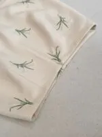 Embroidered High Waist A-Line Mini Skirt - Image 10