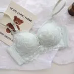 Lace Wireless Push-Up Bra and Panty Set - Image 4