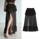 Rose Floral Slit Maxi Dress - Image 12