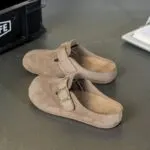 Closed-Toe Slip-On Sandals - Image 4