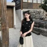 High Waist A-Line Mini Skirt - Image 3