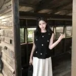 High Waist A-Line Mini Skirt - Image 4