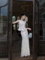 Elegant Slim-Fit Two-Piece Set - Image 3