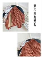 Houndstooth Cropped Round-Neck Jacket - Image 6