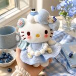Hello Kitty Pink Cake Plush Keychain - Image 10