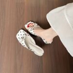Vintage Polka Dot Bow