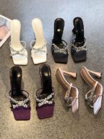 Open-Toe Ultra High Heels - Image 3
