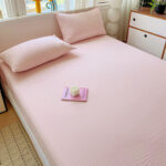 Double-Layer Gauze Wrinkled Bed Sheet Set - Image 2