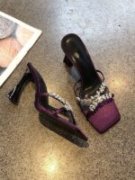 Open-Toe Ultra High Heels - Image 6