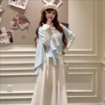 Sweet Cardigan & Skirt Set - Image 4