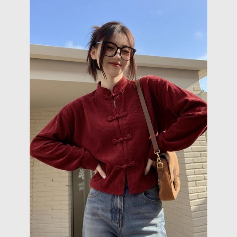 Main Images3 Corduroy Long Sleeve Shirt - Image 1