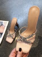 Open-Toe Ultra High Heels - Image 4