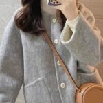 Women’s Fleece-Lined Winter Coat – Pink & Sky Blue - Image 4