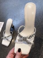 Open-Toe Ultra High Heels - Image 7